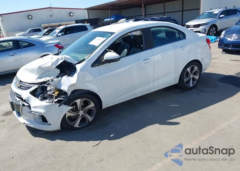 2019 Chevrolet Sonic Premier Auto из США, поврежденный, VIN 1G1JF5SB0K4127849
